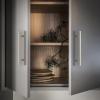imageRavinte 24 Pack 738 inch Cabinet Pulls Brushed Nickel Stainless Steel Kitchen Cupboard Handles Cabinet Handles 5 inch Hole CenterSatin Nickel