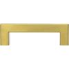 imageRavinte 55 Pack Square 334 Inch Cabinet Handles Matte Black Pulls for Kitchen Cabinets and DrawersBrushed Brass