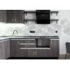 imageRavinte 55 Pack Square 334 Inch Cabinet Handles Matte Black Pulls for Kitchen Cabinets and DrawersBrushed Brass