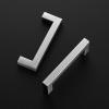 imageRavinte 55 Pack Square 334 Inch Cabinet Handles Matte Black Pulls for Kitchen Cabinets and DrawersSatin Nickel