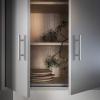 imageRavinte 60 Pack 638 inch Cabinet Pulls Brushed Nickel Stainless Steel Kitchen Cupboard Handles Cabinet Handles 4 inch Hole Center
