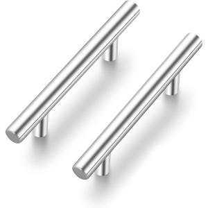 imageRavinte 40 Pack 638 inch Cabinet Pulls Brushed Nickel Stainless Steel Kitchen Cupboard Handles Cabinet Handles 4 inch Hole Center