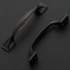 imageRavinte 10 Pack Cabinet Handles Oil Rubbed Bronze Cabinet Pulls 334 Inch Kitchen Curved Drawer Handles for Kitchen Cupboard Arch Pulls Square Foot Dresser Come with ScrewdriverOil Rubbed Bronze
