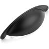 imageRavinte 20 Pack 3quot Drawer Pulls Matte Black Cabinet Pulls Kitchen Cabinet Handles Drawer Handles Cabinet Knobs Kitchen Hardware Half Moon Cup pulls Black 3 inch Hole Center10