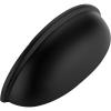 imageRavinte 25 Pack 3quot Drawer Pulls Matte Black Cabinet Pulls Kitchen Cabinet Handles Drawer Handles Cabinet Knobs Kitchen Hardware Half Moon Cup pulls Black 3 inch Hole Center35