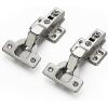 imageRavinte 60 Pack 30 Pairs European Kitchen Cabinet Hinges Soft Close Half Overlay Cabinet Door Hinges HeavyDuty Frameless Adjustable Concealed Cabinet Cup Hinge4
