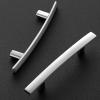 imageRavinte 10 Pack Cabinet Handles Brushed Nickel Cabinet Pulls Kitchen Cabinet HandlesCurved Drawer Pulls in 5316 Inch Length with 3 Inch Hole Center Arch Kitchen Cabinet HardwareBrushed Nickel