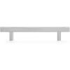 imageRavinte 30 Pack 3 Inch Cabinet Pulls Brushed Nickel Sqaure Kitchen Cabinet Handles Silver Cabinet Hardware Stainless Steel Drawer Pulls 5 Inch Overall Length with Mounting TemplateBrushed Nickel