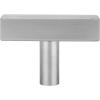 imageRavinte 30 Pack 3 Inch Cabinet Pulls Brushed Nickel Sqaure Kitchen Cabinet Handles Silver Cabinet Hardware Stainless Steel Drawer Pulls 5 Inch Overall Length with Mounting TemplateBrushed Nickel