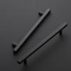 imageRavinte 30 Pack 3 Inch Cabinet Pulls Brushed Nickel Sqaure Kitchen Cabinet Handles Silver Cabinet Hardware Stainless Steel Drawer Pulls 5 Inch Overall Length with Mounting TemplateBlack