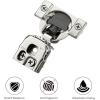 imageRavinte 50 Pack 25 Pair 12 inch Overlay Cabinet Hinges Soft Close Hidden Door Hinge for Kitchen Cabinet Hinges Stainless Steel Adjustable Hinges Satin Nickel Cabinet Hardware30