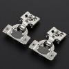 imageRavinte 50 Pack 25 Pair 12 inch Overlay Cabinet Hinges Soft Close Hidden Door Hinge for Kitchen Cabinet Hinges Stainless Steel Adjustable Hinges Satin Nickel Cabinet Hardware10