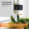 imageRavinte 50Pack 25Pairs 12inch Overlay Cabinet Door Hinges Kitchen Black SemiConcealed Hinges Face Mount Cabinet Hardware SelfClosing WDoor BumpersampampScrewdriver10