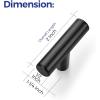 image10 Pack 2 inch Cabinet Pulls Matte Black Stainless Steel Kitchen Drawer Pulls Cupboard Handles Cabinet HandlesMatte Black