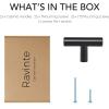 image10 Pack 2 inch Cabinet Pulls Matte Black Stainless Steel Kitchen Drawer Pulls Cupboard Handles Cabinet HandlesMatte Black