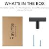 image10 Pack 2 inch Cabinet Pulls Matte Black Stainless Steel Kitchen Drawer Pulls Cupboard Handles Cabinet HandlesMatte Black