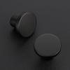 imageRavinte 20 Pack Cabinet Knobs Black Kitchen Cabinet Knobs Round Dresser Drawer Knobs Matte Black Drawer Pulls Closet Door Knobs 115 InchBlack