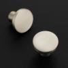 imageRavinte 20 Pack Cabinet Knobs Black Kitchen Cabinet Knobs Round Dresser Drawer Knobs Matte Black Drawer Pulls Closet Door Knobs 115 InchBrushed Nickel