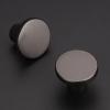 imageRavinte 20 Pack Cabinet Knobs Black Kitchen Cabinet Knobs Round Dresser Drawer Knobs Matte Black Drawer Pulls Closet Door Knobs 115 InchPearl Grey