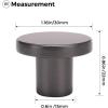 imageRavinte 20 Pack Cabinet Knobs Black Kitchen Cabinet Knobs Round Dresser Drawer Knobs Matte Black Drawer Pulls Closet Door Knobs 115 InchPearl Grey