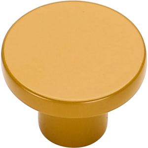 imageRavinte 20 Pack Cabinet Knobs Black Kitchen Cabinet Knobs Round Dresser Drawer Knobs Matte Black Drawer Pulls Closet Door Knobs 115 InchEarthy Yellow