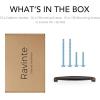 imageRavinte 10 Pack Solid 5 Inch Cabinet Handles Matte Black Pulls for Kitchen Drawers Cabinets Cupboards  Hardware HandlesOil Rubbed Bronze