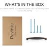 imageRavinte 10 Pack Solid 5 Inch Cabinet Handles Matte Black Pulls for Kitchen Drawers Cabinets Cupboards  Hardware HandlesOil Rubbed Bronze