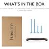 imageRavinte 10 Pack Solid 5 Inch Cabinet Handles Matte Black Pulls for Kitchen Drawers Cabinets Cupboards  Hardware HandlesOil Rubbed Bronze