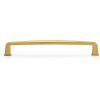 imageRavinte 15 Pack Solid 614 Inch Kitchen Cabinet Handles Matte Black Cabinet Pulls Black Drawer Pulls Kitchen Cabinet Hardware Kitchen Handles for Cabinets Cupboard Handles Drawer HandlesBrushed Brass
