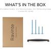 imageRavinte 15 Pack Solid 614 Inch Kitchen Cabinet Handles Matte Black Cabinet Pulls Black Drawer Pulls Kitchen Cabinet Hardware Kitchen Handles for Cabinets Cupboard Handles Drawer HandlesOil Rubbed Bronze