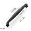 imageRavinte 15 Pack Solid 614 Inch Kitchen Cabinet Handles Matte Black Cabinet Pulls Black Drawer Pulls Kitchen Cabinet Hardware Kitchen Handles for Cabinets Cupboard Handles Drawer HandlesOil Rubbed Bronze