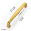 imageRavinte 45 Pack Solid 5 Inch Kitchen Cabinet Handles Brushed Nickel Cabinet Pulls Satin Nickel Drawer Pulls Kitchen Cabinet Hardware Kitchen Handles for Cabinets Cupboard Handles Drawer HandlesBrushed Brass
