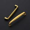 imageRavinte 45 Pack Solid 5 Inch Kitchen Cabinet Handles Brushed Nickel Cabinet Pulls Satin Nickel Drawer Pulls Kitchen Cabinet Hardware Kitchen Handles for Cabinets Cupboard Handles Drawer HandlesBrushed Brass