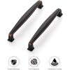 imageRavinte 45 Pack Solid 5 Inch Kitchen Cabinet Handles Brushed Nickel Cabinet Pulls Satin Nickel Drawer Pulls Kitchen Cabinet Hardware Kitchen Handles for Cabinets Cupboard Handles Drawer HandlesOil Rubbed Bronze