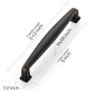 imageRavinte 45 Pack Solid 5 Inch Kitchen Cabinet Handles Brushed Nickel Cabinet Pulls Satin Nickel Drawer Pulls Kitchen Cabinet Hardware Kitchen Handles for Cabinets Cupboard Handles Drawer HandlesOil Rubbed Bronze