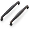 imageRavinte 15 Pack Solid 614 Inch Kitchen Cabinet Handles Matte Black Cabinet Pulls Black Drawer Pulls Kitchen Cabinet Hardware Kitchen Handles for Cabinets Cupboard Handles Drawer HandlesOil Rubbed Bronze