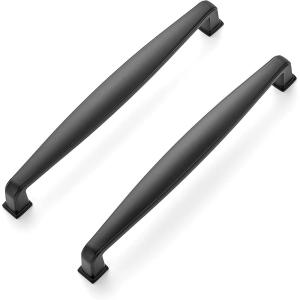 imageRavinte 15 Pack Solid 614 Inch Kitchen Cabinet Handles Matte Black Cabinet Pulls Black Drawer Pulls Kitchen Cabinet Hardware Kitchen Handles for Cabinets Cupboard Handles Drawer HandlesBlack