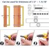 imageRavinte 10 Pack 712 Inch Kitchen Square Cabinet Handles Brushed Brass Pulls Kitchen Cabinet Hardware Handles for Cupboard Drawer PullsBrushed Brass