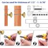 imageRavinte 10 Pack Brushed Nickel Round Zinc Cabinet Knobs for Kitchen Bathroom Closet Dresser CabinetsGold