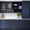 imageRavinte 30 Pack 114 inch Matte Black Zinc EuroStyle Cabinet Knobs Drawer Pulls ampamp Door HandlesBrushed Brass