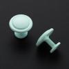 imageRavinte 30 Pack 114 inch Matte Black Zinc EuroStyle Cabinet Knobs Drawer Pulls ampamp Door HandlesGreen