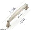 imageRavinte 30 Pack Solid 334 Inch Cabinet Handles  Brushed Brass Pulls for Kitchen Drawers and Cabinets  Hardware for CupboardsBrushed Nickel