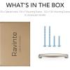 imageRavinte 30 Pack Solid 334 Inch Cabinet Handles  Brushed Brass Pulls for Kitchen Drawers and Cabinets  Hardware for CupboardsBrushed Nickel