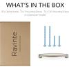 imageRavinte 30 Pack Solid 334 Inch Cabinet Handles  Brushed Brass Pulls for Kitchen Drawers and Cabinets  Hardware for CupboardsBrushed Nickel