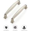 imageRavinte 30 Pack Solid 334 Inch Cabinet Handles  Brushed Brass Pulls for Kitchen Drawers and Cabinets  Hardware for CupboardsBrushed Nickel