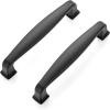 imageRavinte 30 Pack Solid 334 Inch Cabinet Handles  Brushed Brass Pulls for Kitchen Drawers and Cabinets  Hardware for CupboardsMatte Black