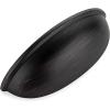 imageRavinte 10 Pack 3quot Drawer Pulls Flat Black Cabinet Cup Pulls Kitchen Hardware Cabinet Handles Drawer Handles Knobs 3 inch Hole CenterORB