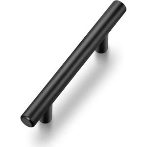 imageRavinte 12 Pack 5 inch Kitchen Cabinet Handles Cabinet Pulls Brushed Nickel Stainless Steel Kitchen Drawer Pulls Cupboard Handles 3quot Hole CenterBlack