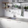 image30 Pack 738 inch Cabinet Pulls Brushed Nickel Stainless Steel Kitchen Cupboard Handles Cabinet Handles 5 inch 128mm Hole CenterSatin Nickel