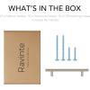 image30 Pack 738 inch Cabinet Pulls Brushed Nickel Stainless Steel Kitchen Cupboard Handles Cabinet Handles 5 inch 128mm Hole CenterSatin Nickel